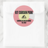 Sticker Rond Kit Carson Peak (Sac)