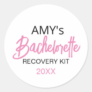 Sticker Rond Kit de passe-passe Bachelorette Party Favoriser
