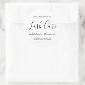 Sticker Rond Kit de post-soins Chic Calligraphy Lash Extension (Sac)
