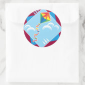 Sticker Rond Kite Fun (Sac)