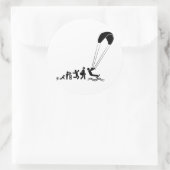 Sticker Rond Kiteboard (Sac)