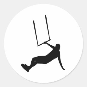 Sticker Rond Kiteboard