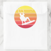 Sticker Rond Kiteboard (Sac)