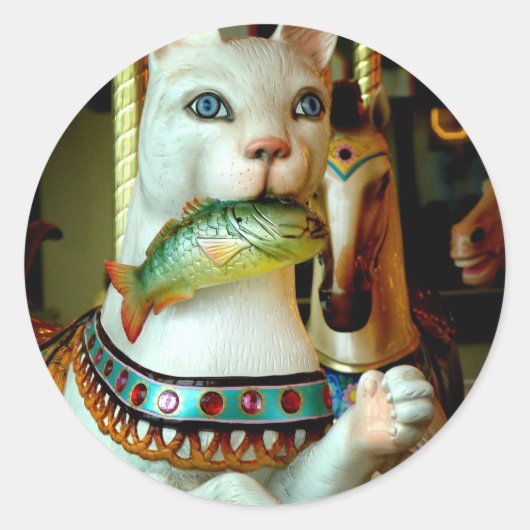 Sticker Rond Kitty (Devant)