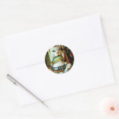 Sticker Rond Kitty (Enveloppe)