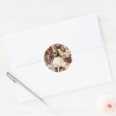 Sticker Rond Kitty (Enveloppe)
