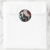 STICKER ROND KITTY CAT LOVELY (Sac)