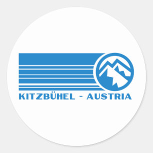 Sticker Rond Kitzbuhel Autriche