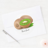 Sticker Rond Kiwi (Enveloppe)