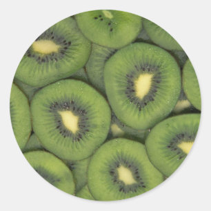 Sticker Rond Kiwis délicieux
