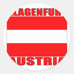 Sticker Rond Klagenfurt, Autriche