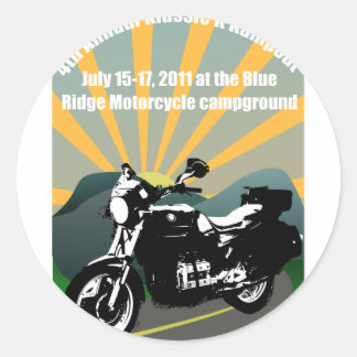 Sticker Rond klassic_kampout