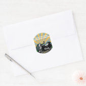 Sticker Rond klassic_kampout (Enveloppe)
