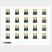 Sticker Rond klassic_kampout (Feuille)