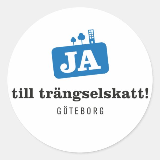 Sticker Rond Klisterlapp - 20st. (Devant)