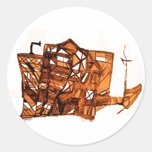 Sticker Rond kms (Devant)