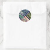 Sticker Rond Knit Artisanware (Sac)