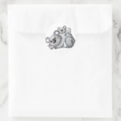 Sticker Rond Koala (Sac)