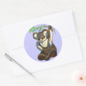 Sticker Rond koala (Enveloppe)