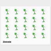 Sticker Rond Koala Bear (Feuille)