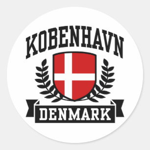 Sticker Rond Kobenhavn