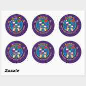 Sticker Rond Kohen (Feuille)