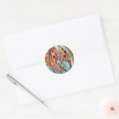 STICKER ROND KOI (Enveloppe)