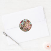 Sticker Rond Koi effarouché par Shadia (Enveloppe)