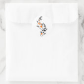 Sticker Rond Koi Fish (Sac)
