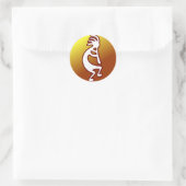 Sticker Rond Kokopelli (Sac)