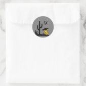 Sticker Rond Kokopelli Chick #4 (Sac)