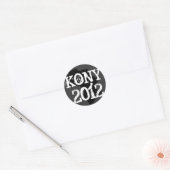 Sticker Rond Kony 2012 (Enveloppe)