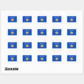 Sticker Rond Kosovo (Feuille)