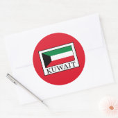 Sticker Rond Koweït (Enveloppe)