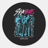 Sticker Rond Kp Demon Hunters Halloween Saja Boys 1000% You! St (Devant)