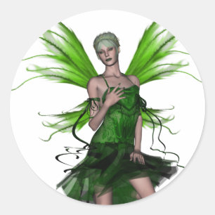 Sticker Rond KRW Absinthe - La Fée Verte