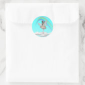 Sticker Rond KRW Ballerina Faery (Sac)