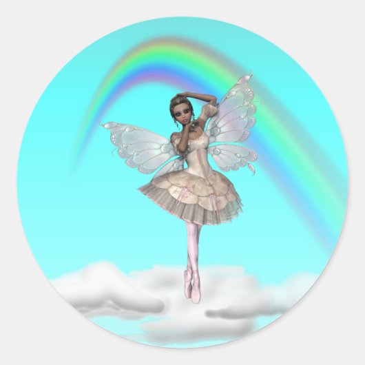 Sticker Rond KRW Ballerina Faery (Devant)