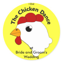 KRW Custom Funny Chicken Dance Mariage