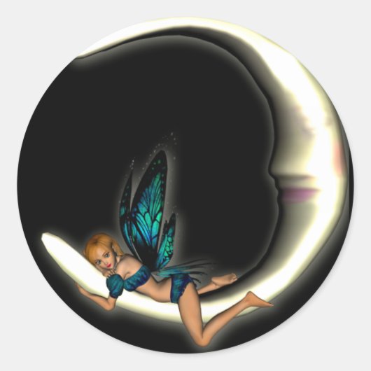Sticker Rond KRW Luna (Devant)