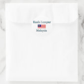 Sticker Rond Kuala Lumpur (Sac)
