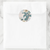Sticker Rond Kuchi nashi - cape jasmine / par Megata Morikaga U (Sac)