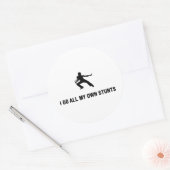 Sticker Rond Kung Fu (Enveloppe)