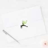 Sticker Rond Kung Fu Praying Mantis (Enveloppe)