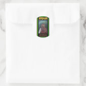 STICKER ROND KUSH AFGHAN (Sac)