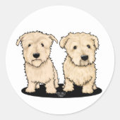 Sticker Rond KW Portrait 2 (Devant)