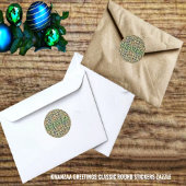 Sticker Rond Kwanzaa