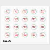 Sticker Rond Kwik (Feuille)