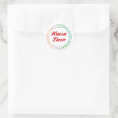 Sticker Rond Kwik (Sac)