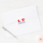 Sticker Rond L U maman (Enveloppe)